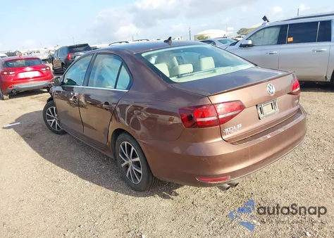 2017 Volkswagen Jetta Se z USA, uszkodzony, nr VIN 3VWDB7AJ8HM390198